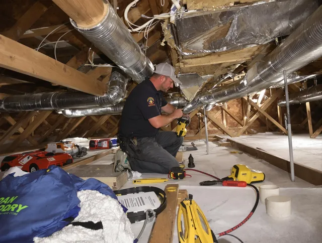 Professional air duct repair by Dartmouth Air Duct Cleaning in Dartmouth