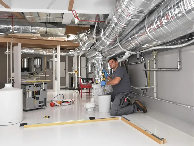 Professional duct sealing service by Dartmouth Air Duct Cleaning in Dartmouth