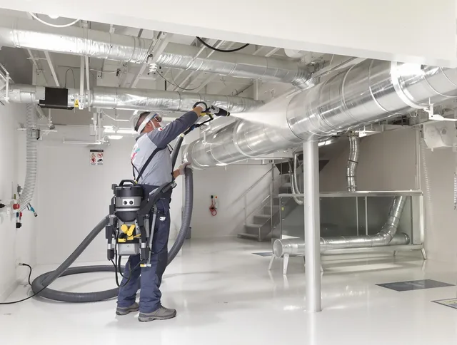 Professional central duct cleaning by Dartmouth Air Duct Cleaning in Dartmouth